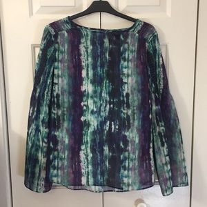 Watercolor blouse